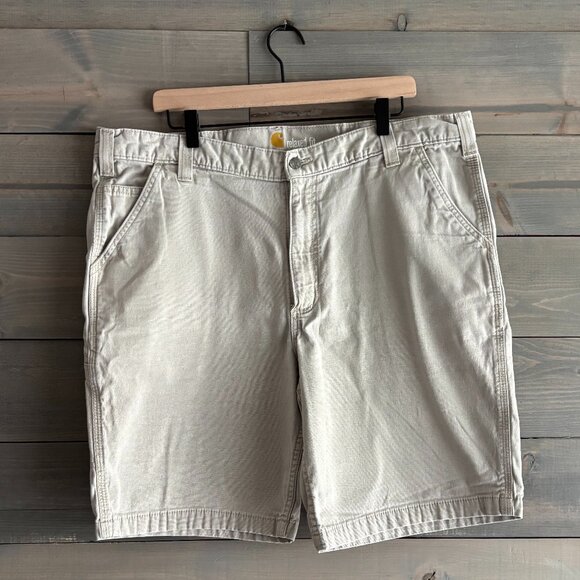 Carhartt Other - CARHARTT | Mens Rugged Flex Rigby Canvas Shorts Tan Size 40